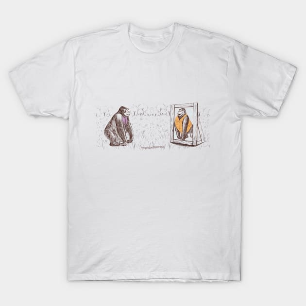 Gorman the gorilla T-Shirt by mygrandmatime